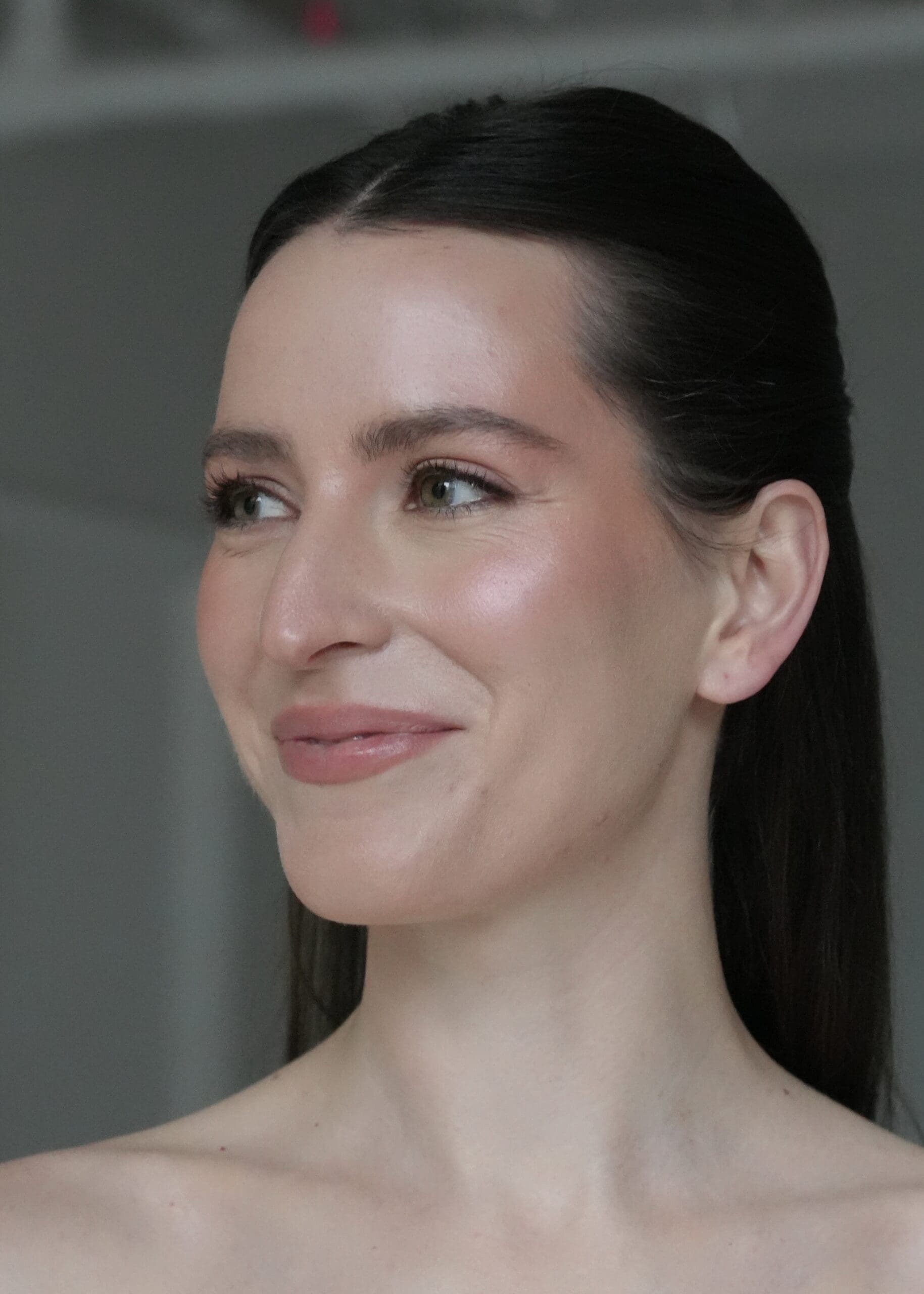 stunning future bride glows as she showcases her make up look for her big day from SM beauty